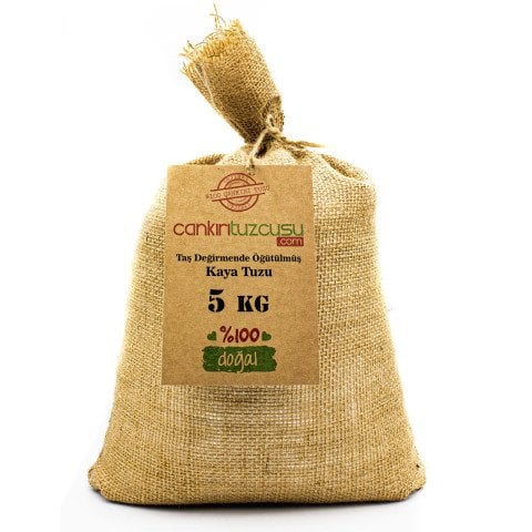 5 kg Öğütülmüş Kristal Kaya Tuzu