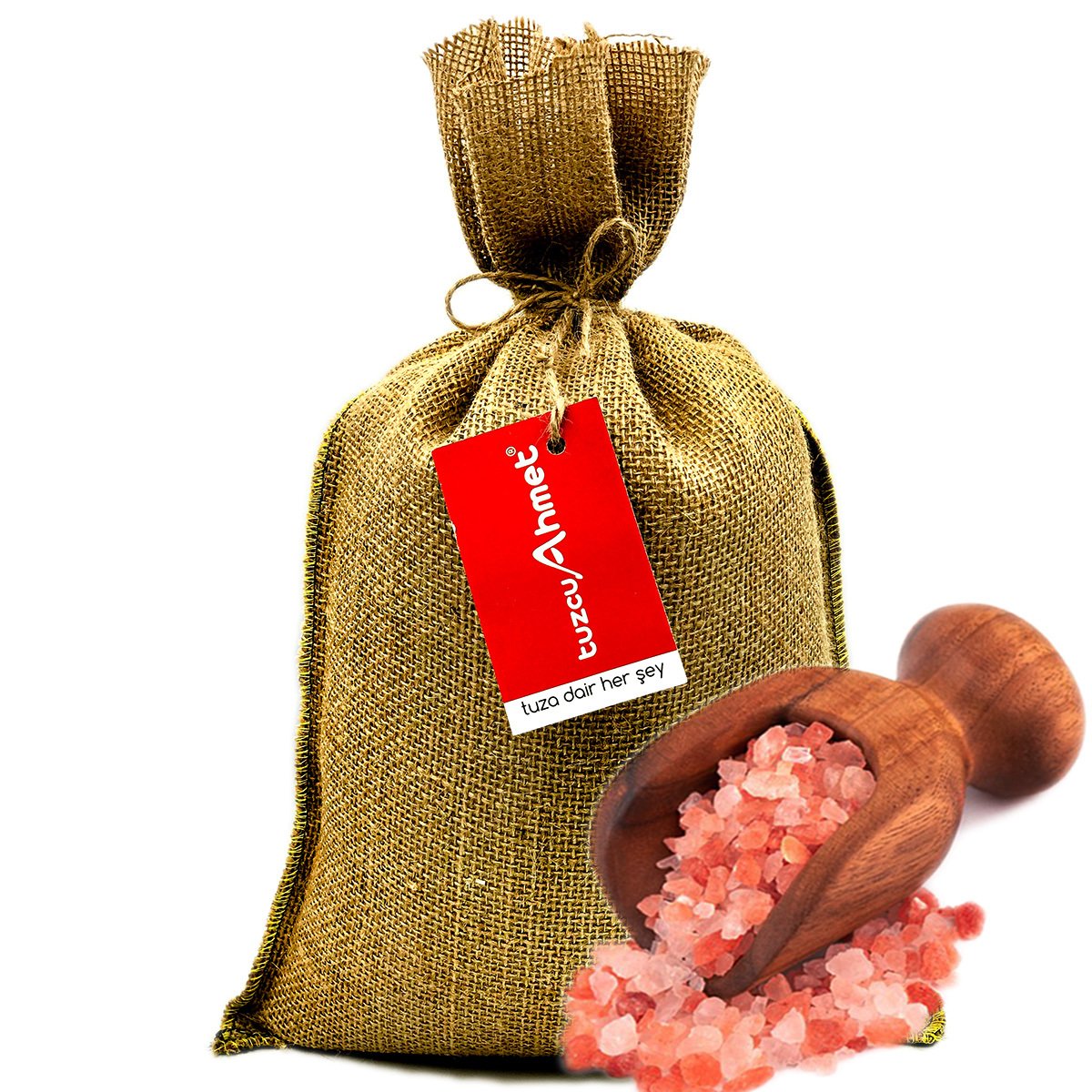 5 kg Granül Himalaya Tuzu Bez Torbada