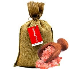 5 kg Granül Himalaya Tuzu Bez Torbada